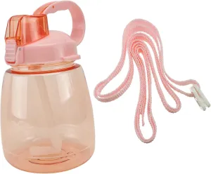 Large Capacity Water Cup Stylish Portable Drinking Bottle for Students Office Outdoor Leakproof Lid Plastic Unique Cartoon Design
