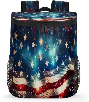 Large Insulated Cooler Backpack, Leak Proof Backpack 30 Cans, Cooler Bag for 12h Hot/Cold Retention