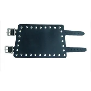 Large Leather Studded Wristband
