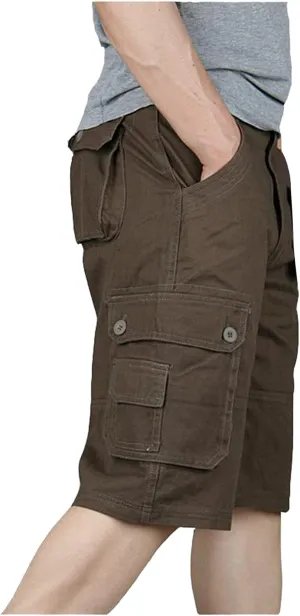 LCMTWX Cargo Shorts for Men Summer Casual Outdoor Hiking Pants Lightweight Athletic Pants for Loose Fit Sports Joggers
