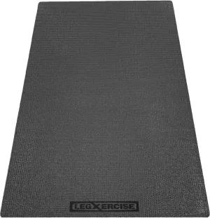 LegXercise & Ellipse Non-Slip Mat Black