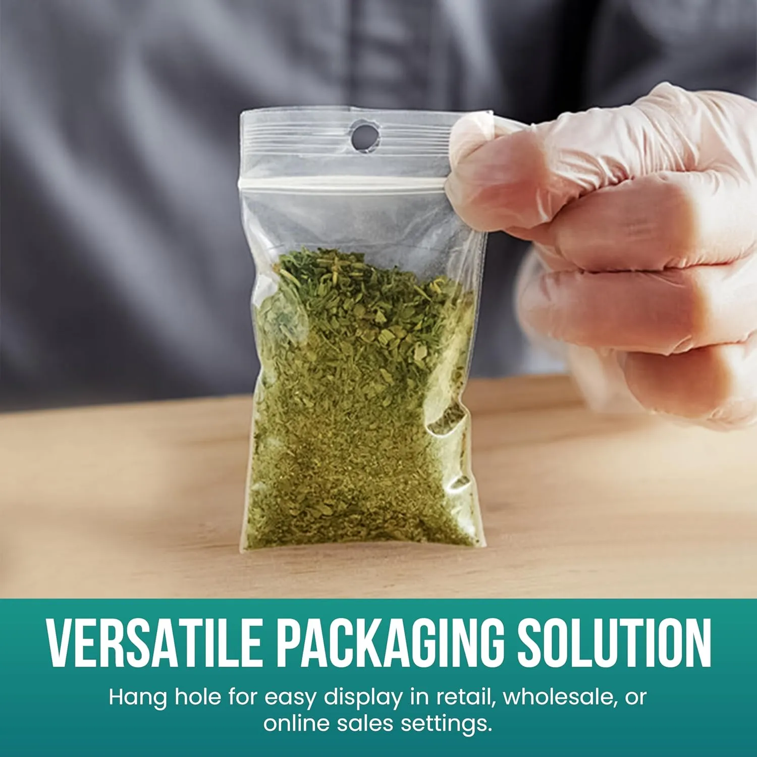 Levex - 3" x 6" (1000 Count) 2 Mil Clear Hang Hole Display Reclosable Zip Plastic Poly Bags with Resealable Lock Seal Zipper for Travel, Storage, Packaging & Shipping