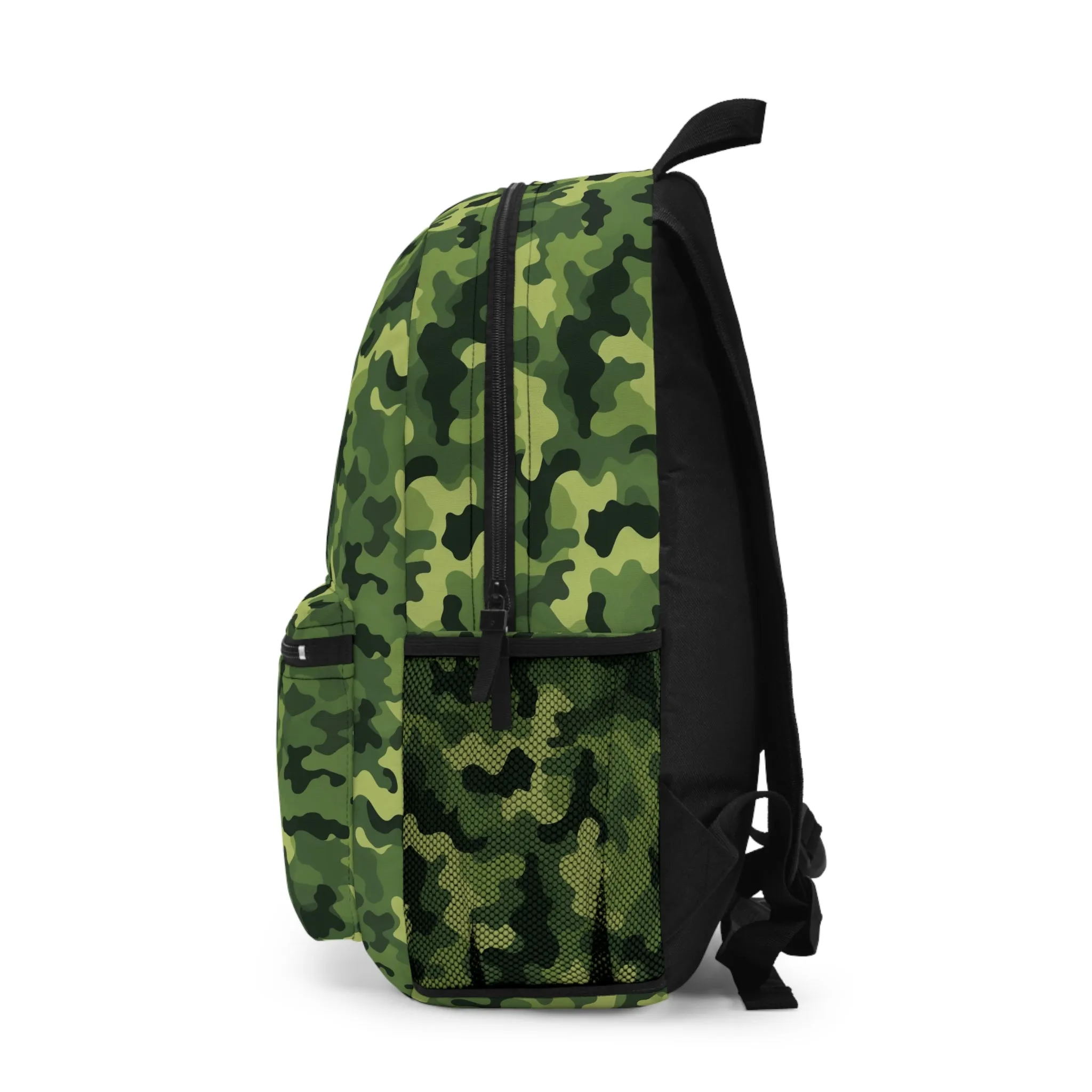 Light Green Camo Backpack