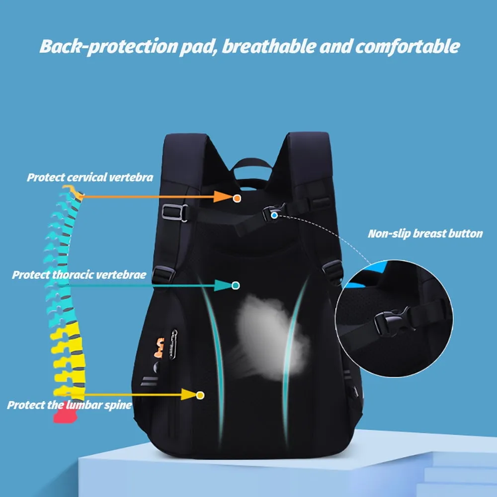 Lightweight Kids, School Bookbags School Boys Bags,Blue Teens, Burufy Shoulder Affordable luxury On-demand shipping for Backpacks for