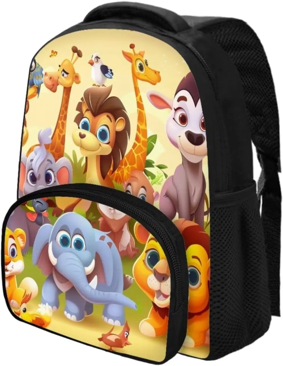 Little Kids Backpacks for Boys and Girls Cute Cartoon Animals Preschool Backpack,Toddler Backpack, 12 inch, CZA61