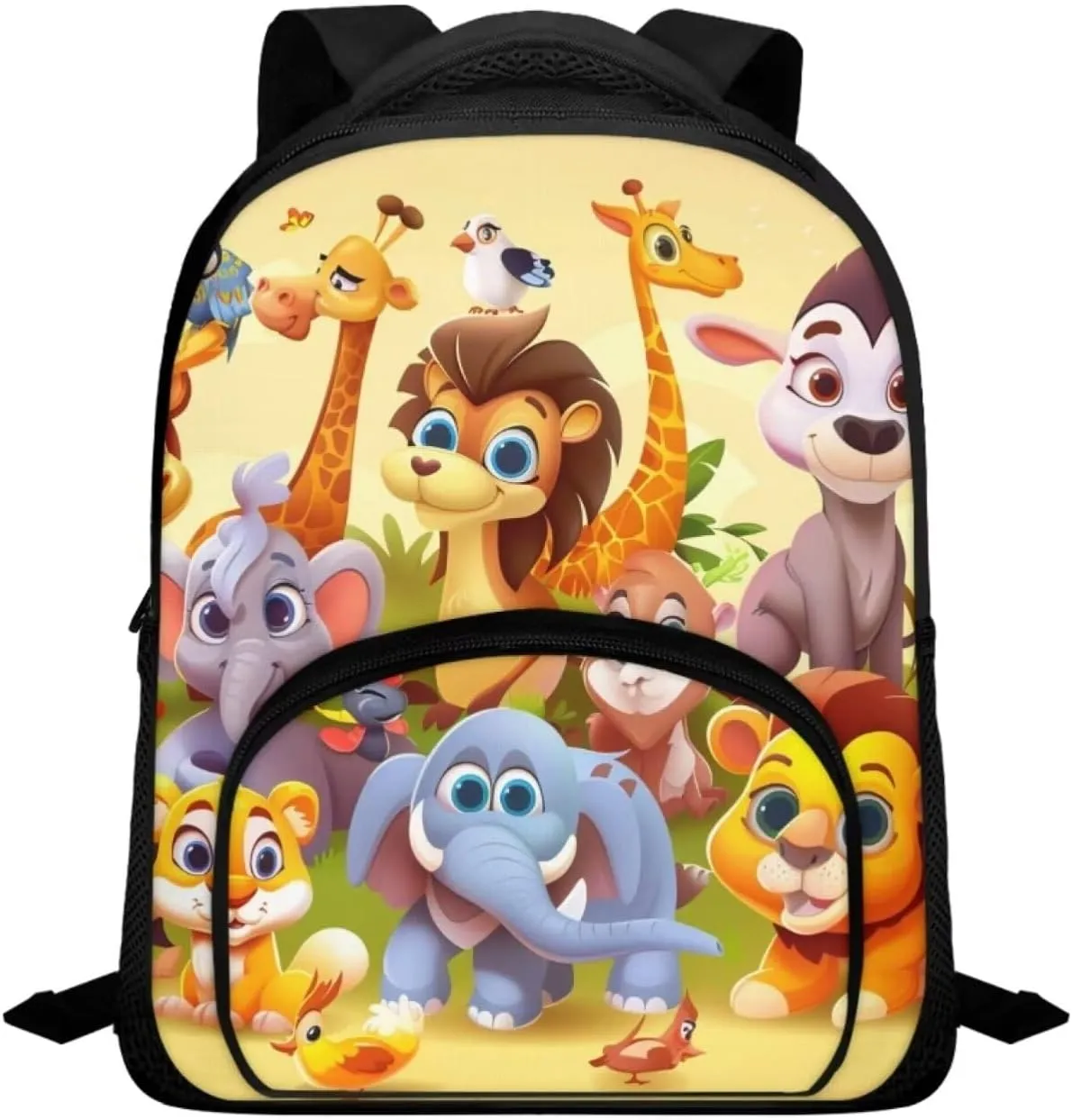 Little Kids Backpacks for Boys and Girls Cute Cartoon Animals Preschool Backpack,Toddler Backpack, 12 inch, CZA61