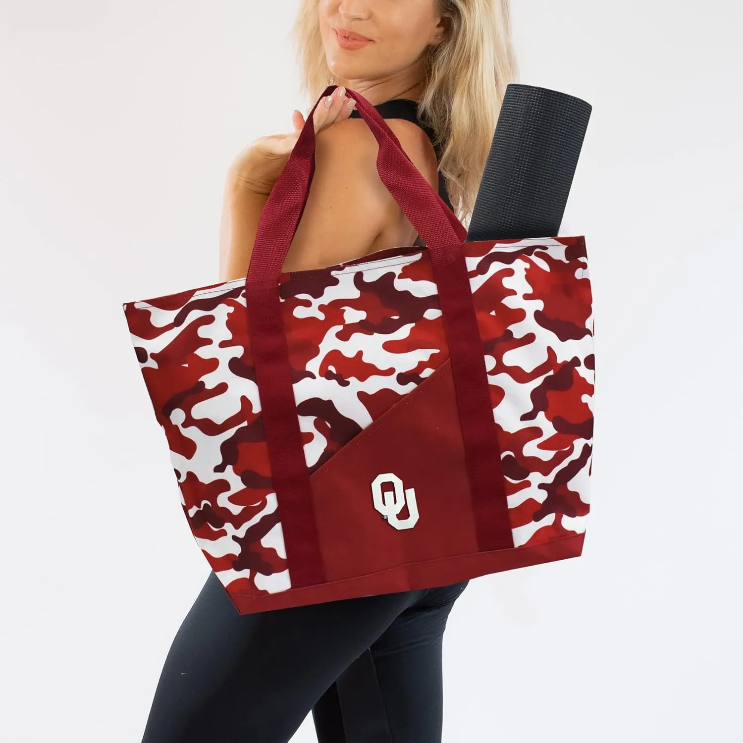 Littlearth Unisex-Adult NCAA Super-Duty Camo Tote, 16.5 x 9 x 15