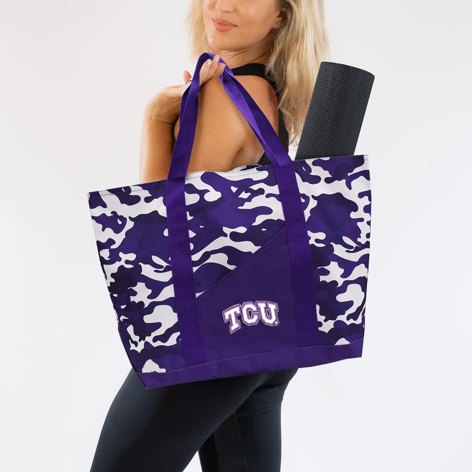 Littlearth Unisex-Adult NCAA Super-Duty Camo Tote, 16.5 x 9 x 15