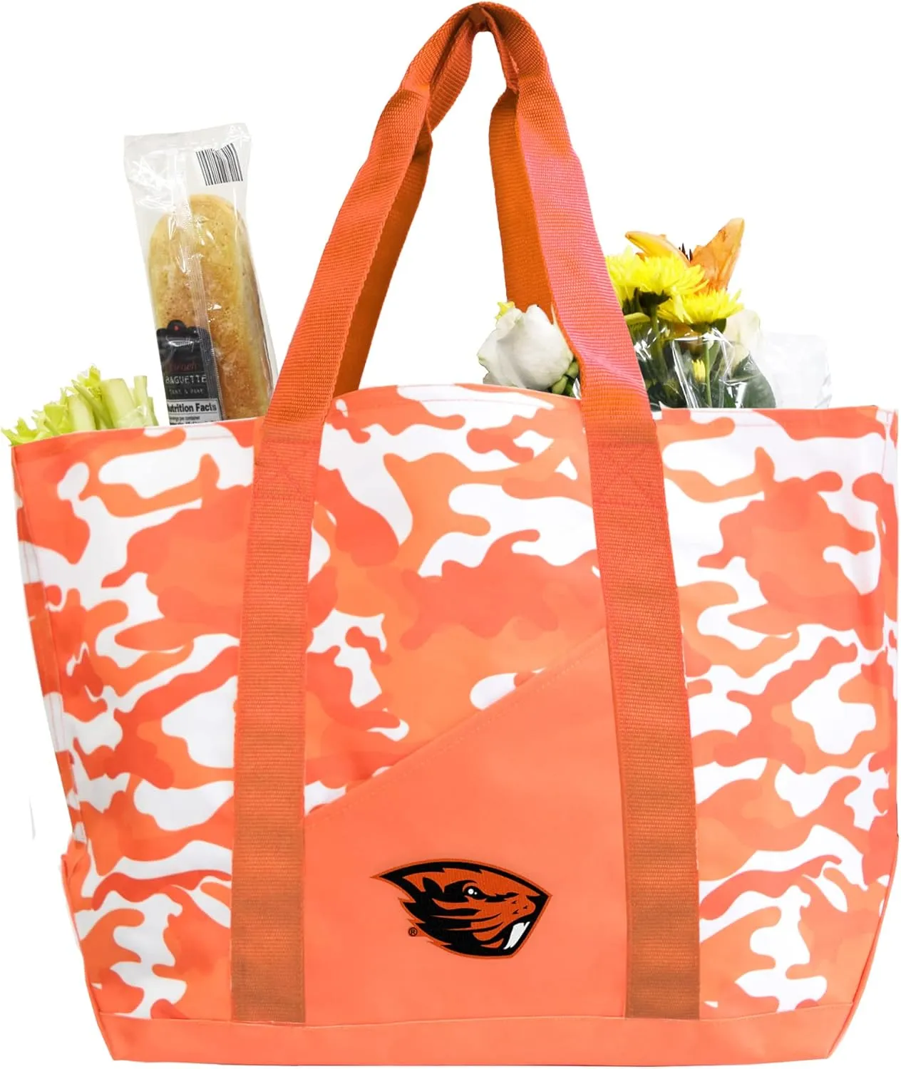 Littlearth Unisex-Adult NCAA Super-Duty Camo Tote, 16.5 x 9 x 15