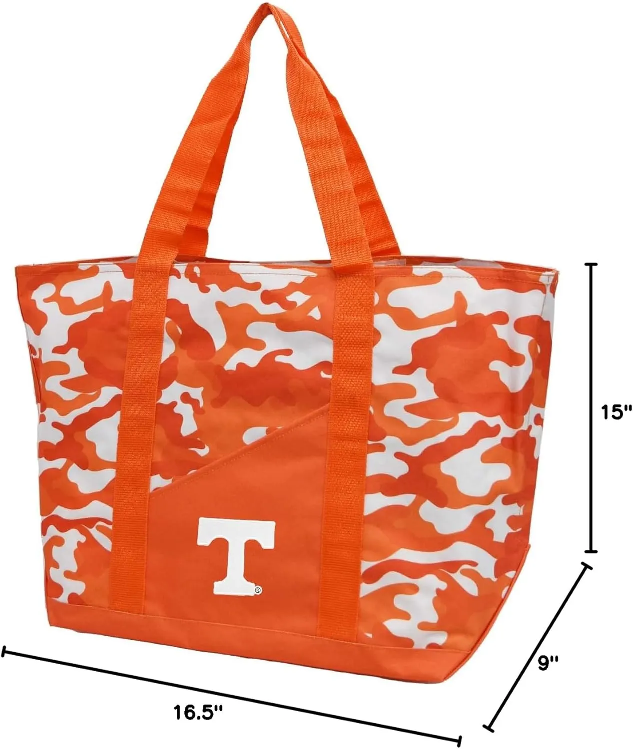 Littlearth Unisex-Adult NCAA Super-Duty Camo Tote, 16.5 x 9 x 15