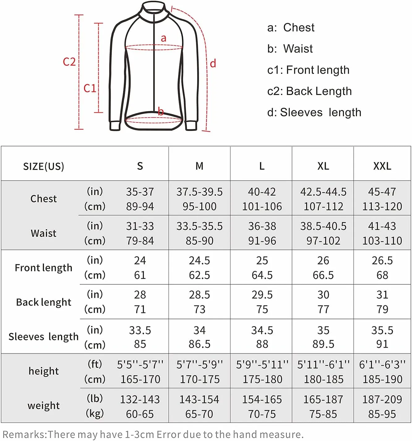 Lixada Men Cycling Jacket Thermal Fleece with Multi Pockets Waterproof Windproof Long Sleeves Sports Jacket Coat MTB Bike Jersey for Autumn Winter Running Cycling Jogging Daily Wear