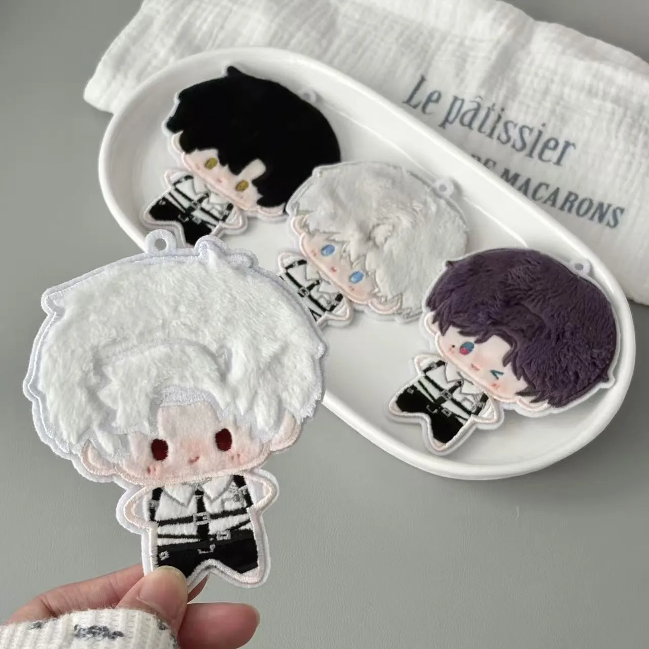 Love and Deepspace Uniform Embroidered Keychain Charm