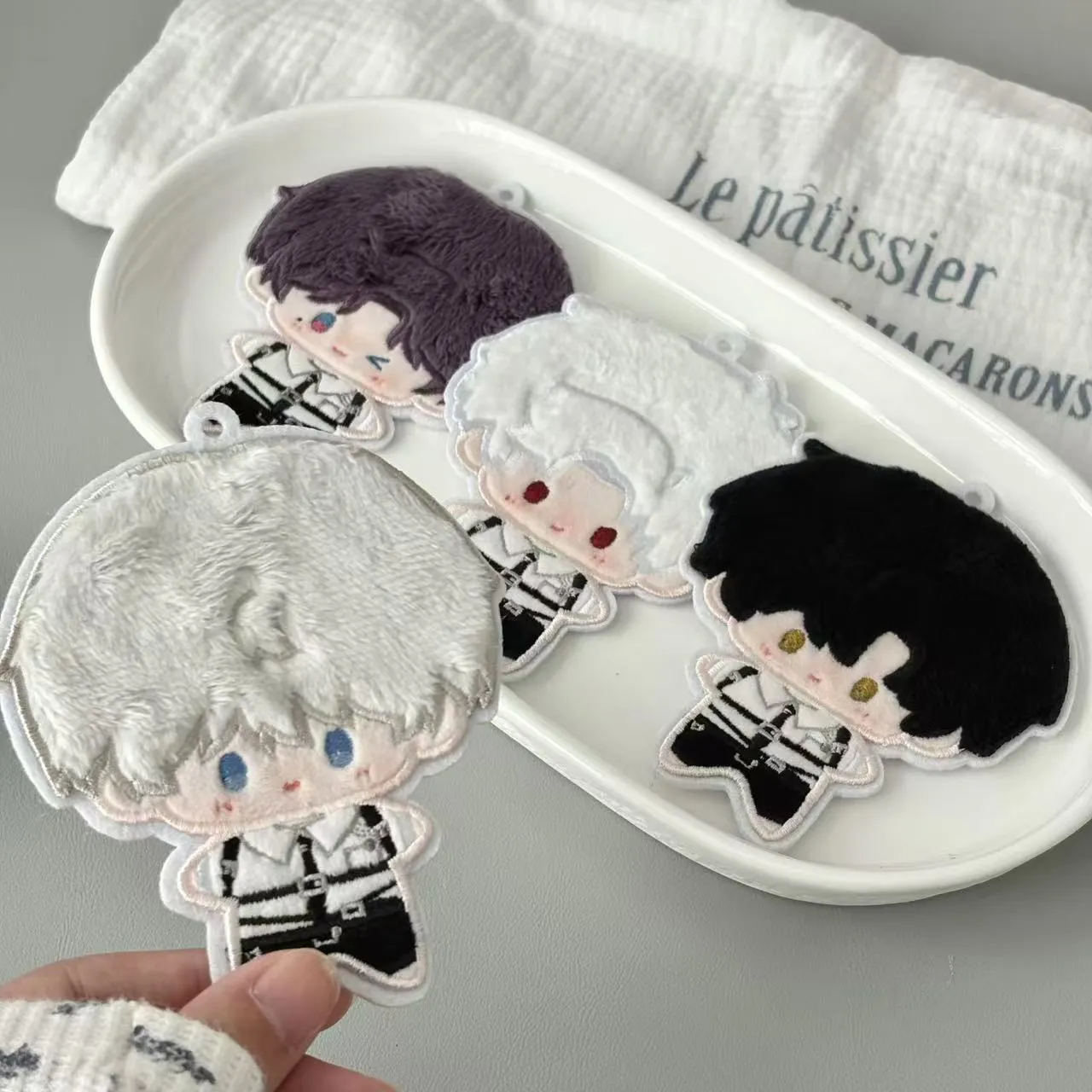 Love and Deepspace Uniform Embroidered Keychain Charm