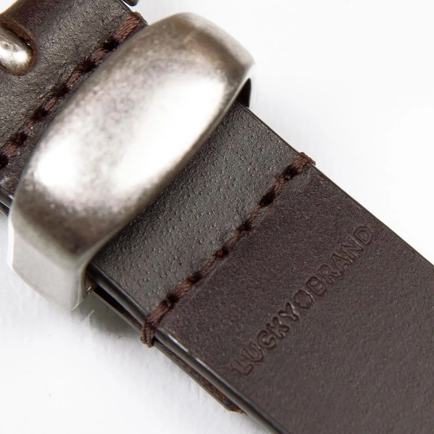 Lucky Brand Women's Western-Inspired Leather Belt | Classic | American Heritage | Casual | Vintage | Cowboy