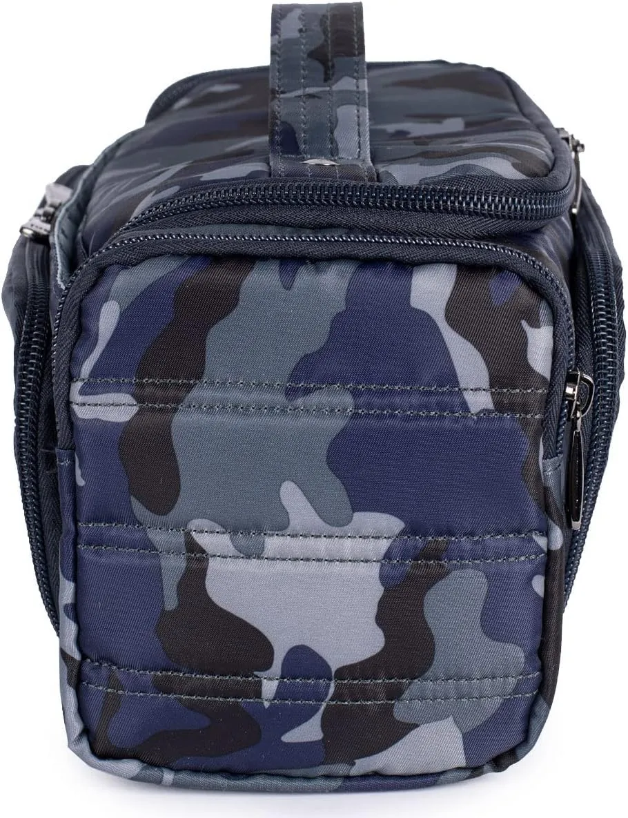 Lug Women's Trolley Cosmetic Case, Camo Navy, One Size