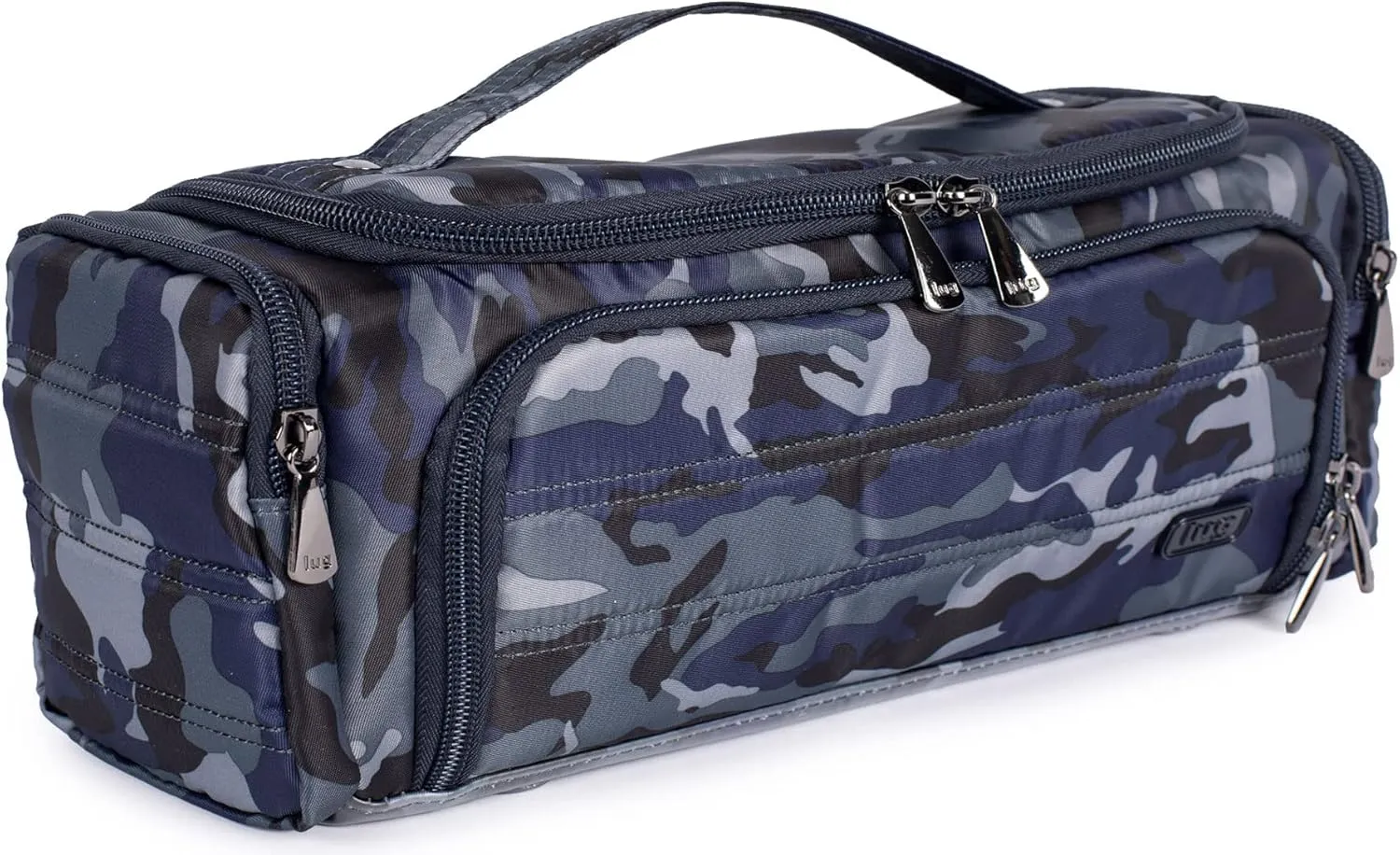 Lug Women's Trolley Cosmetic Case, Camo Navy, One Size