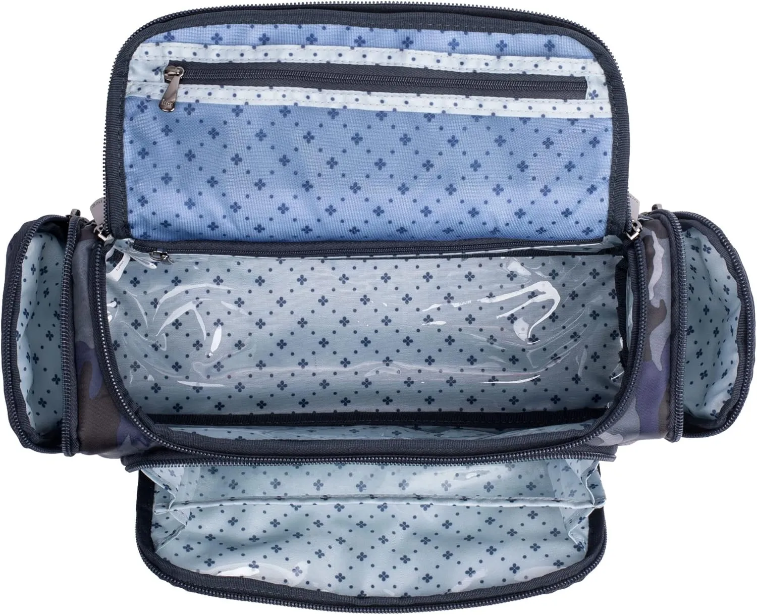 Lug Women's Trolley Cosmetic Case, Camo Navy, One Size