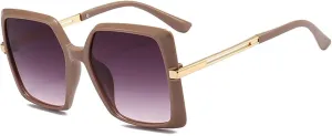 Luxury Large Frame Sunglasses Women Men Fashion Outdoor Driving Beach Party Sun Glasses Uv400
