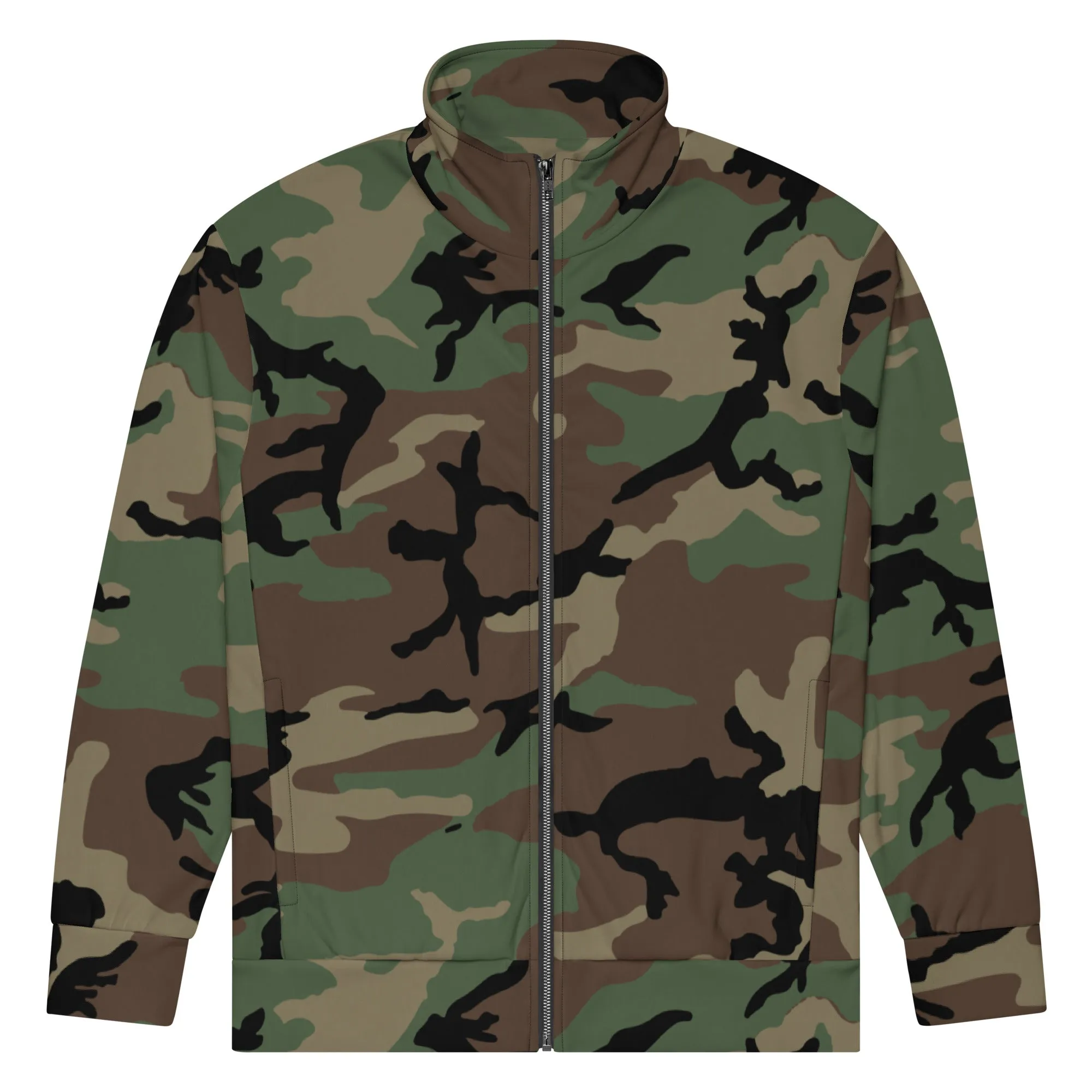 M81 Woodland Camo Track Jacket