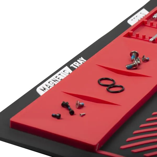 MagMat - Magnetic Tech Mat - Black/Red
