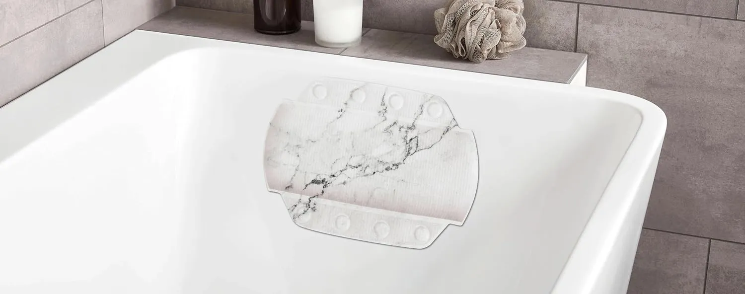 Marble, Head Rest, 32x 22 cm, Anthracite, PVC Foam 32 x 22 x 3 cm, 32.00 x 22.00 x 3.00 cm, Multicolor