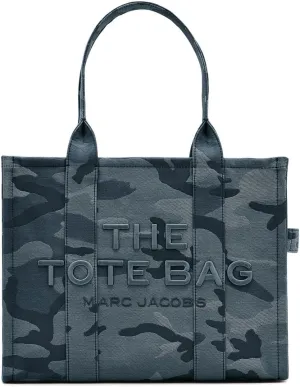 Marc Jacobs The Camo Jacquard Large Tote Bag, Blue Multi