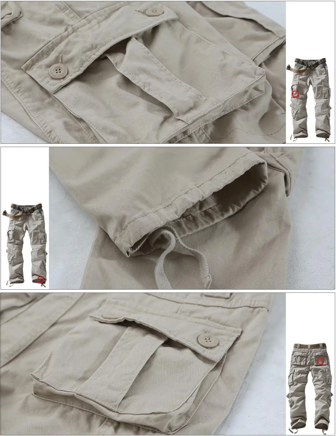Match Men's Wild Cargo Pants