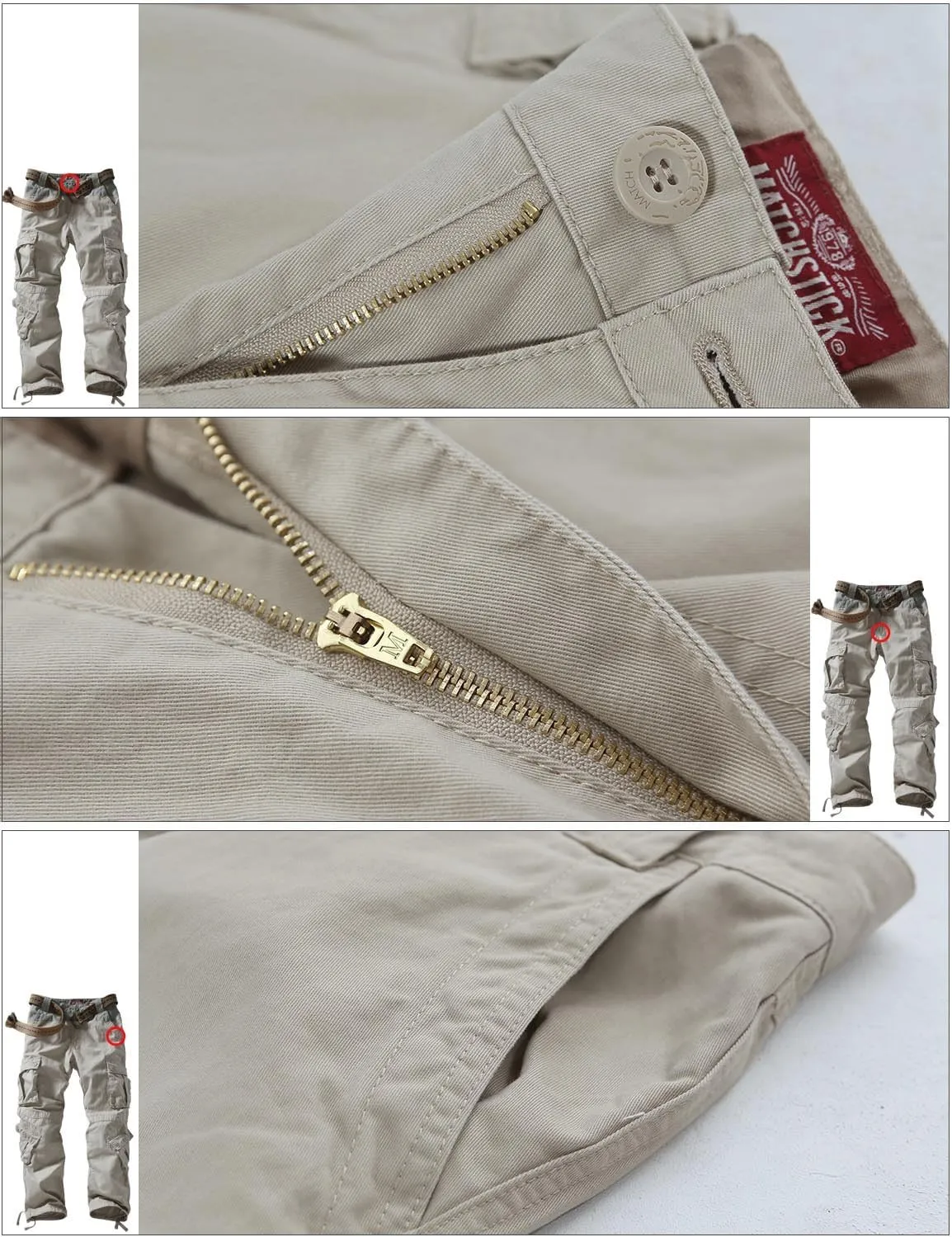 Match Men's Wild Cargo Pants