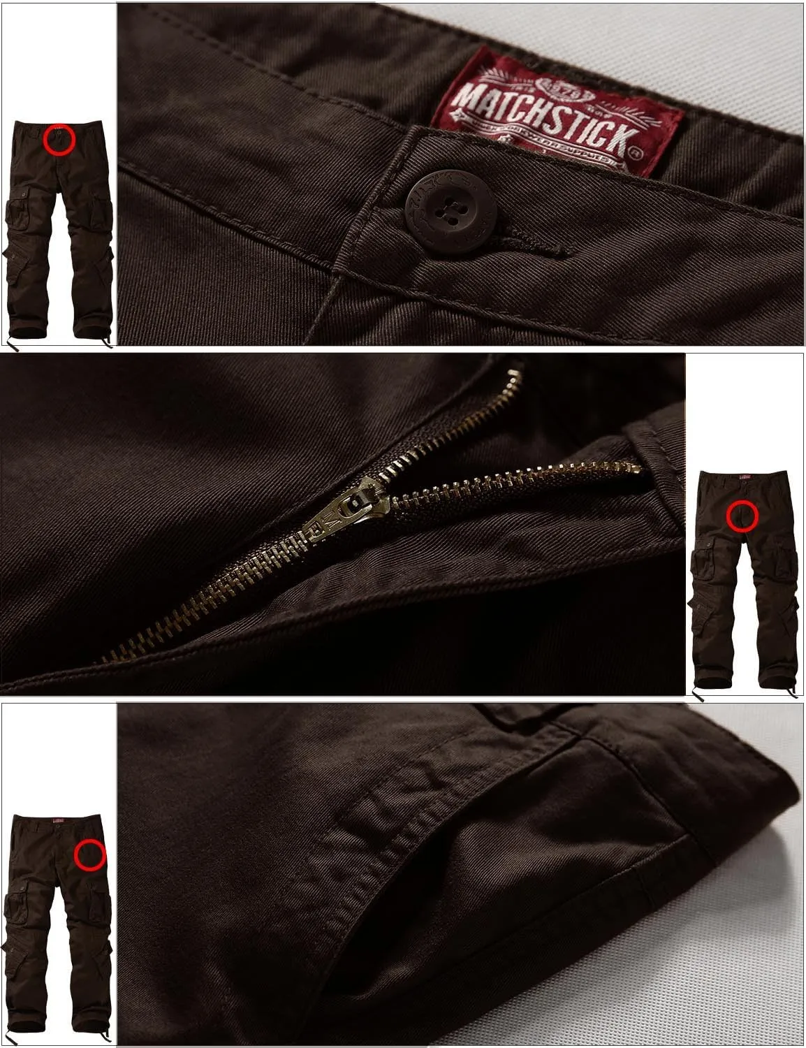 Match Men's Wild Cargo Pants