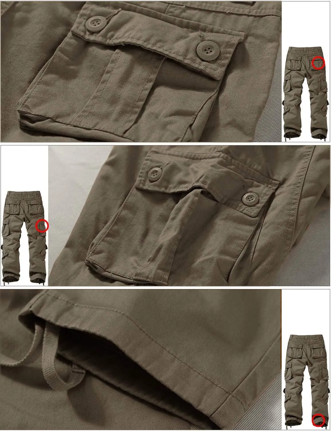 Match Men's Wild Cargo Pants