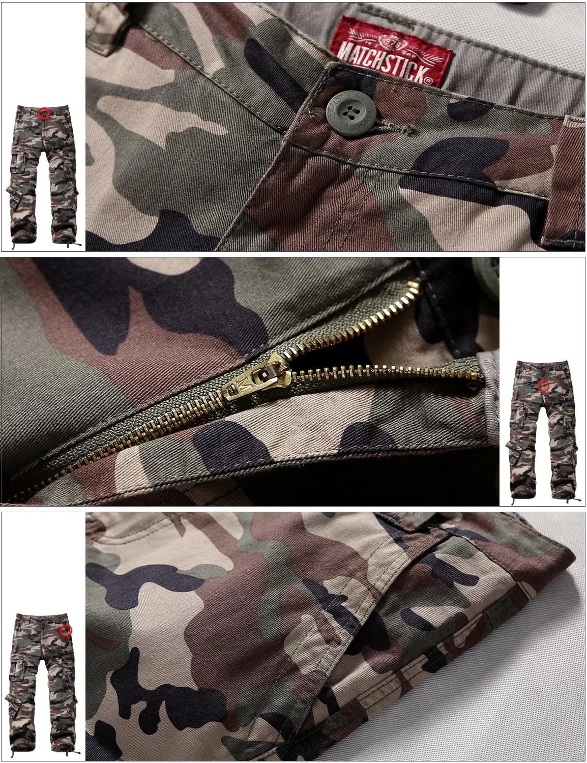 Match Men's Wild Cargo Pants