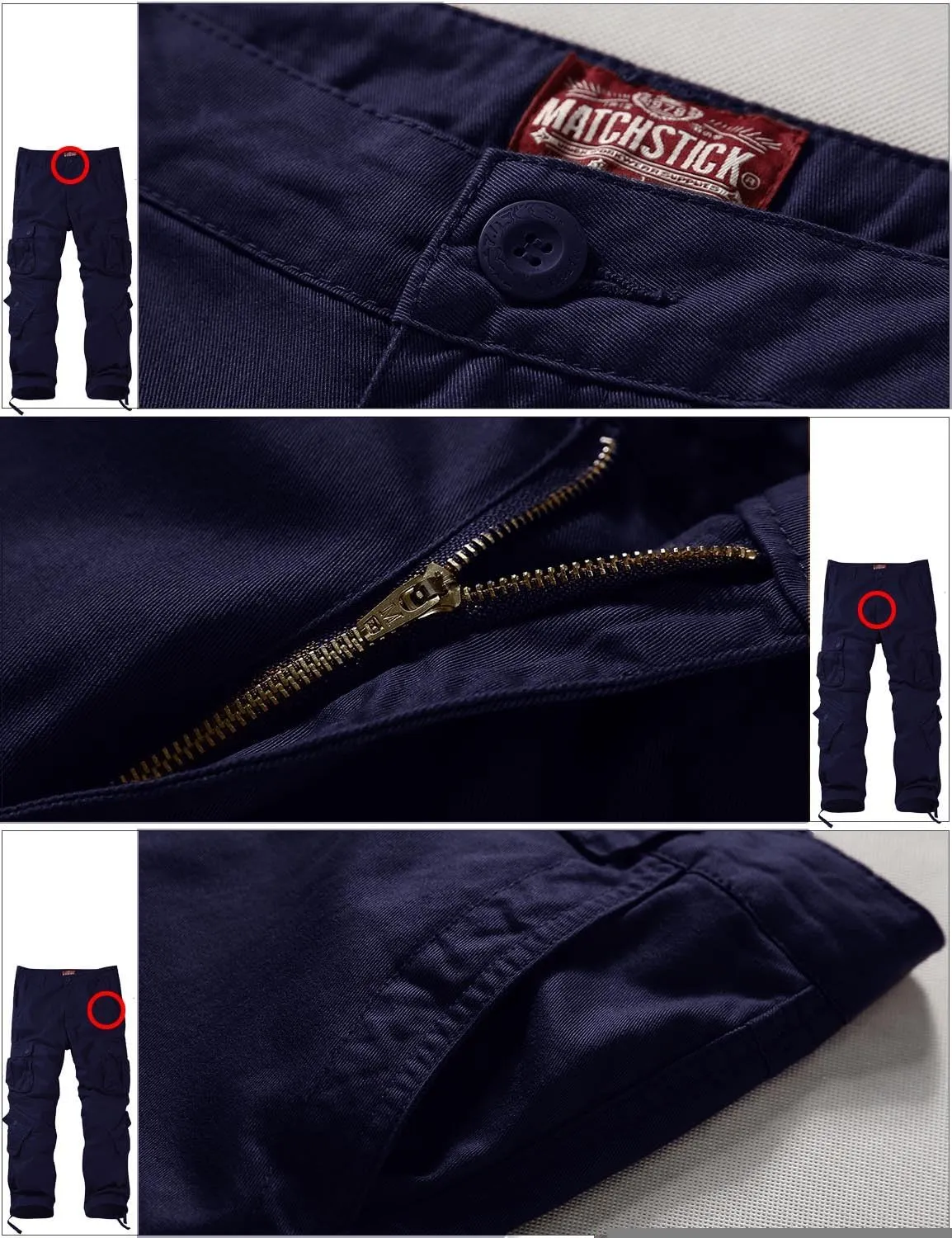 Match Men's Wild Cargo Pants