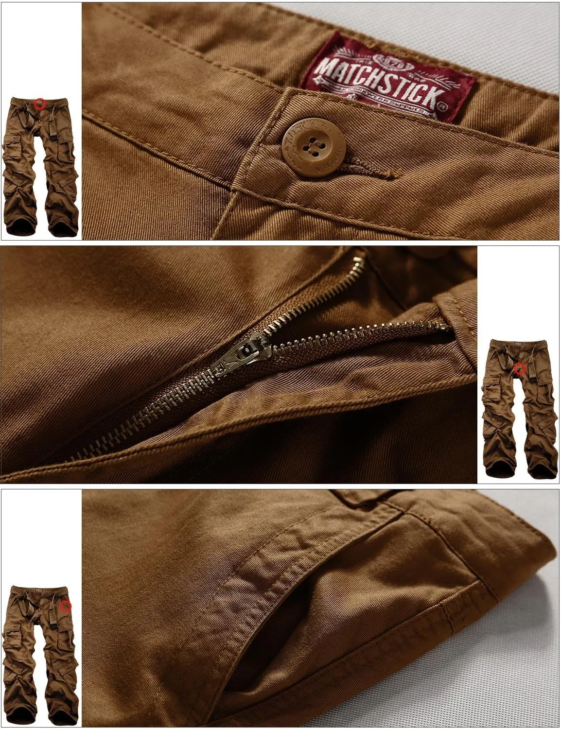 Match Men's Wild Cargo Pants