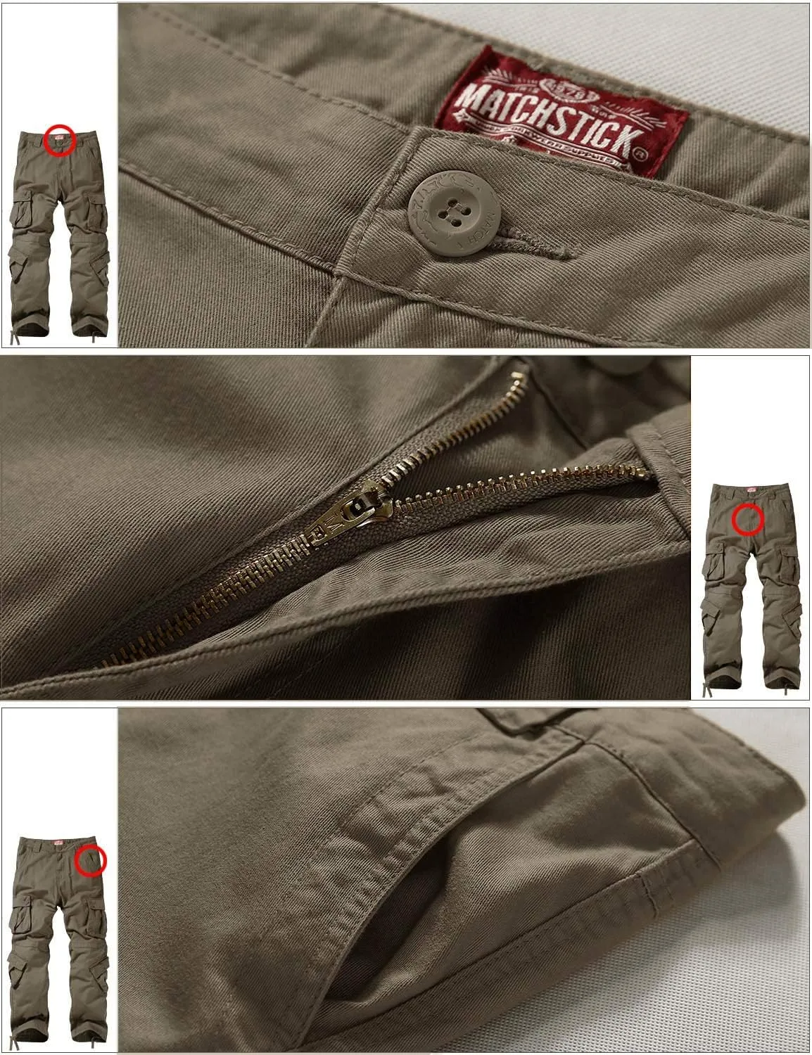 Match Men's Wild Cargo Pants