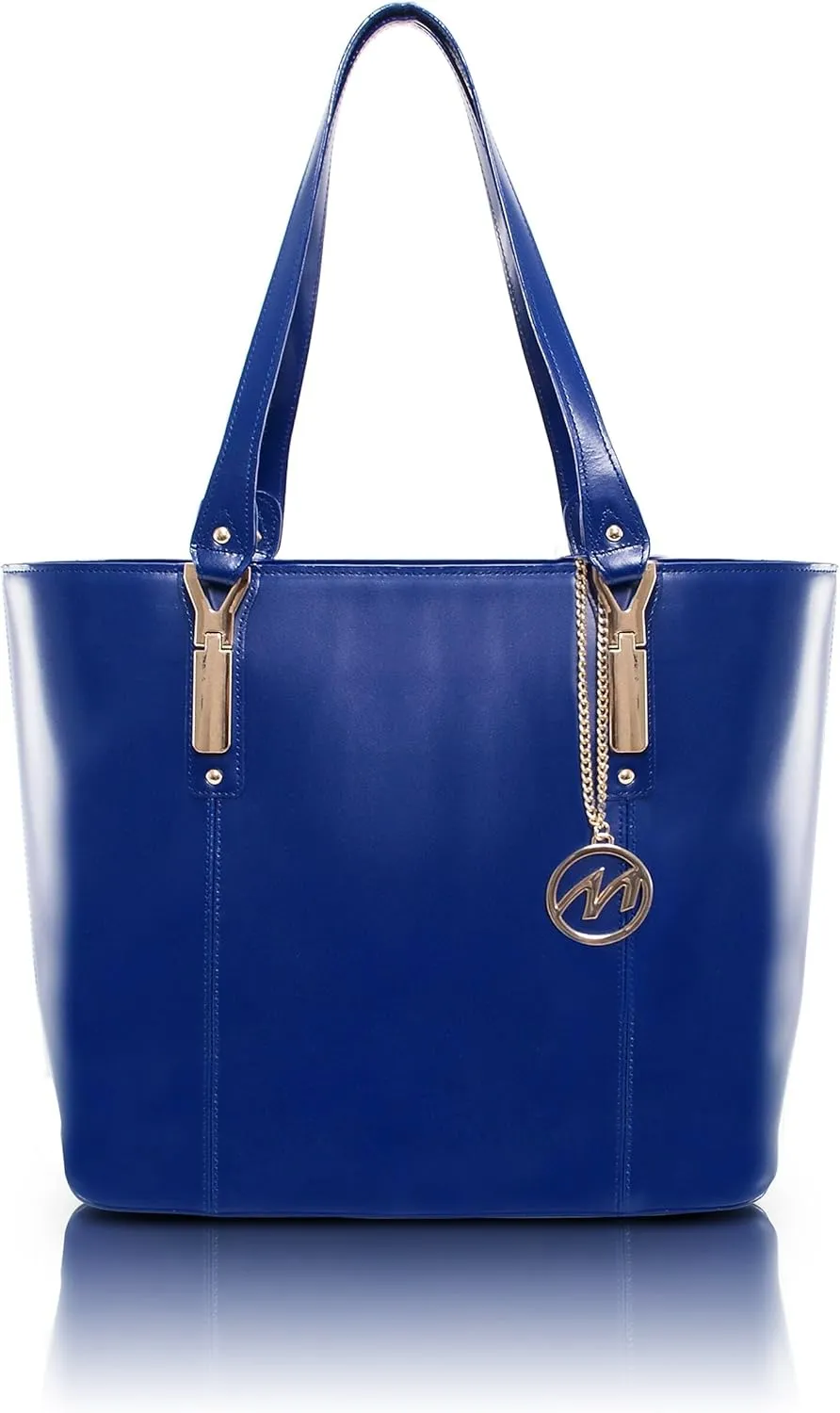 McKlein Leather Ladies' Tote with Tablet Pocket- ALDORA