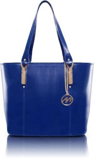 McKlein Leather Ladies' Tote with Tablet Pocket- ALDORA