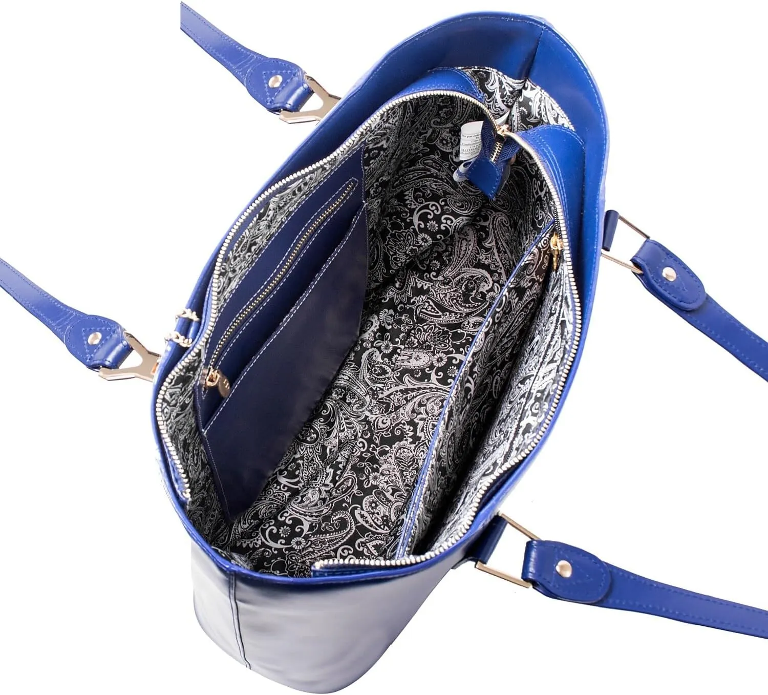 McKlein Leather Ladies' Tote with Tablet Pocket- ALDORA