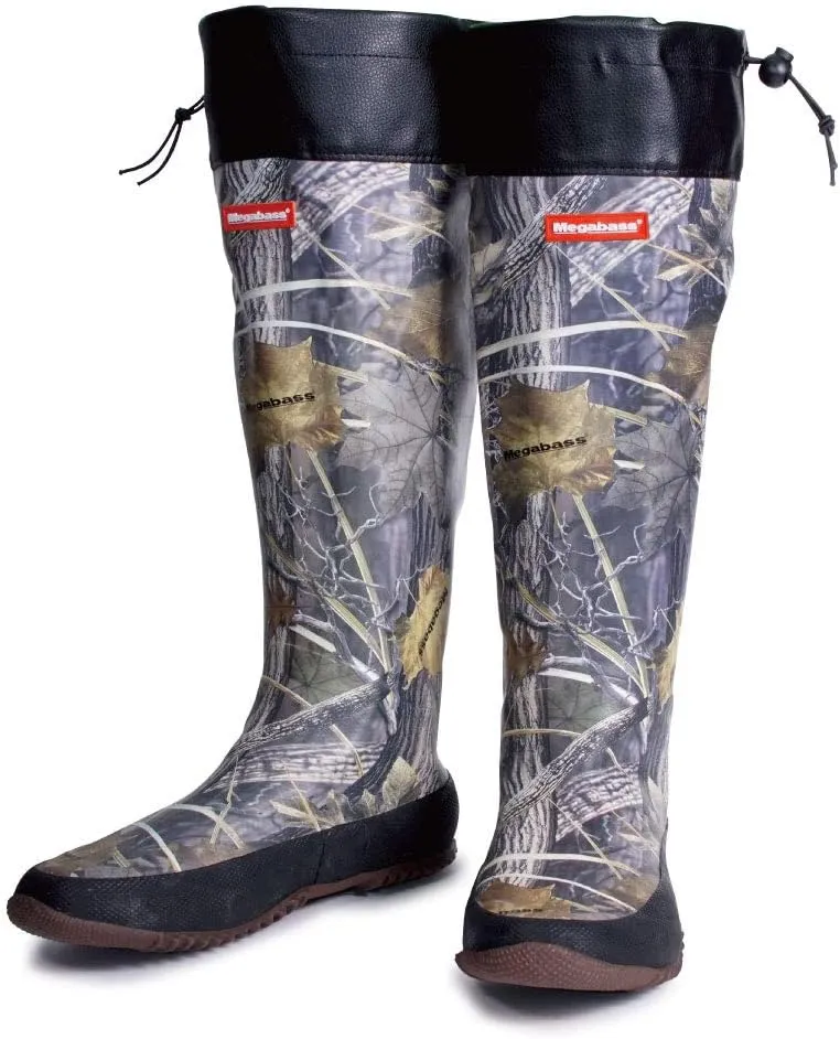 Megabass MOBILE FLEX BOOTS (REAL CAMO) Boots, Unisex, Adult