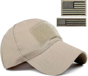 Men American Flag Patch Tactical Camo Baseball Cap Women USA Flag Military Army Patriotic Operator Camouflage Hat