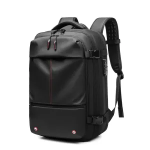 Men's 17-Inch Laptop Backpack - Vacuum Compression Business and School Backpack with Large Capacity for Outdoor Use