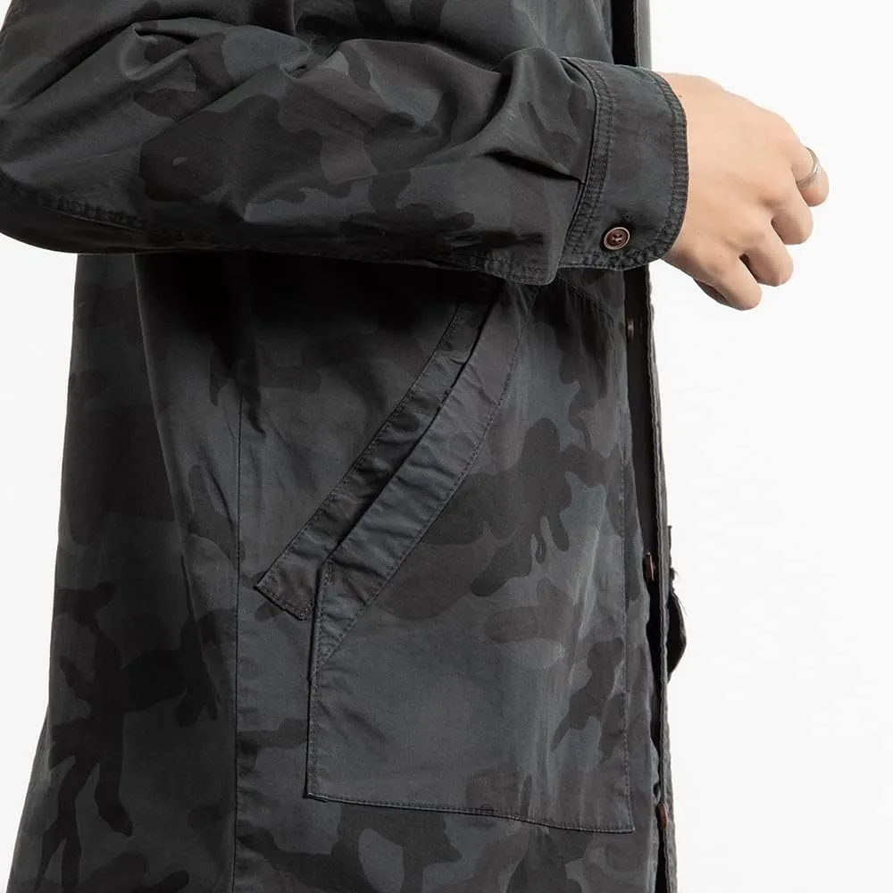 Men's Camouflage Military Shirts Relaxed Fit Multi Pockets Cotton Long Sleeves Shirts