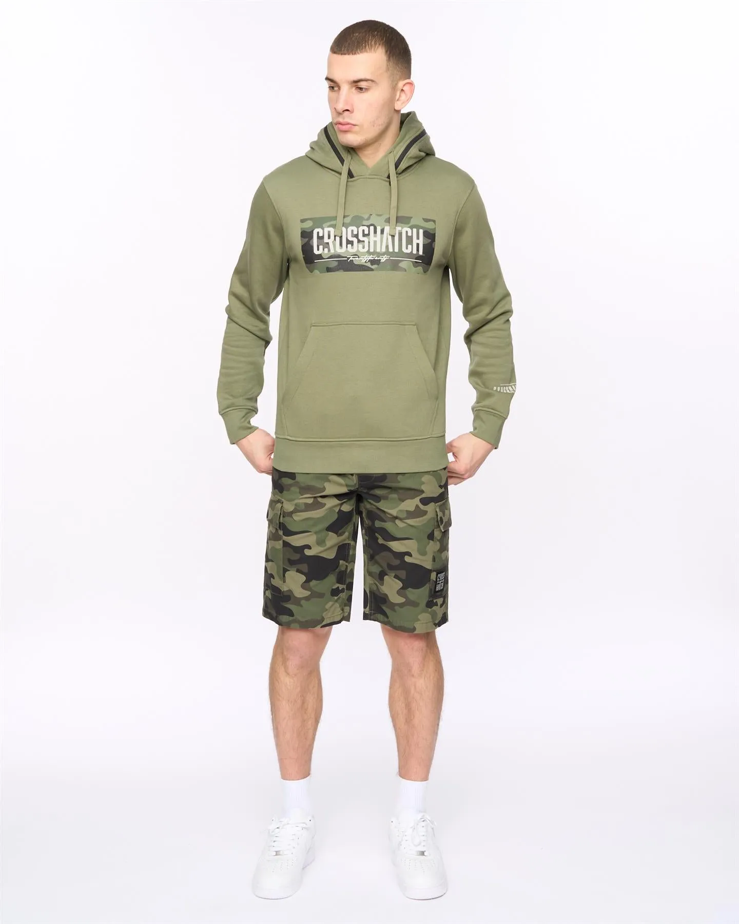 Mens Camtort Hoodie Olive