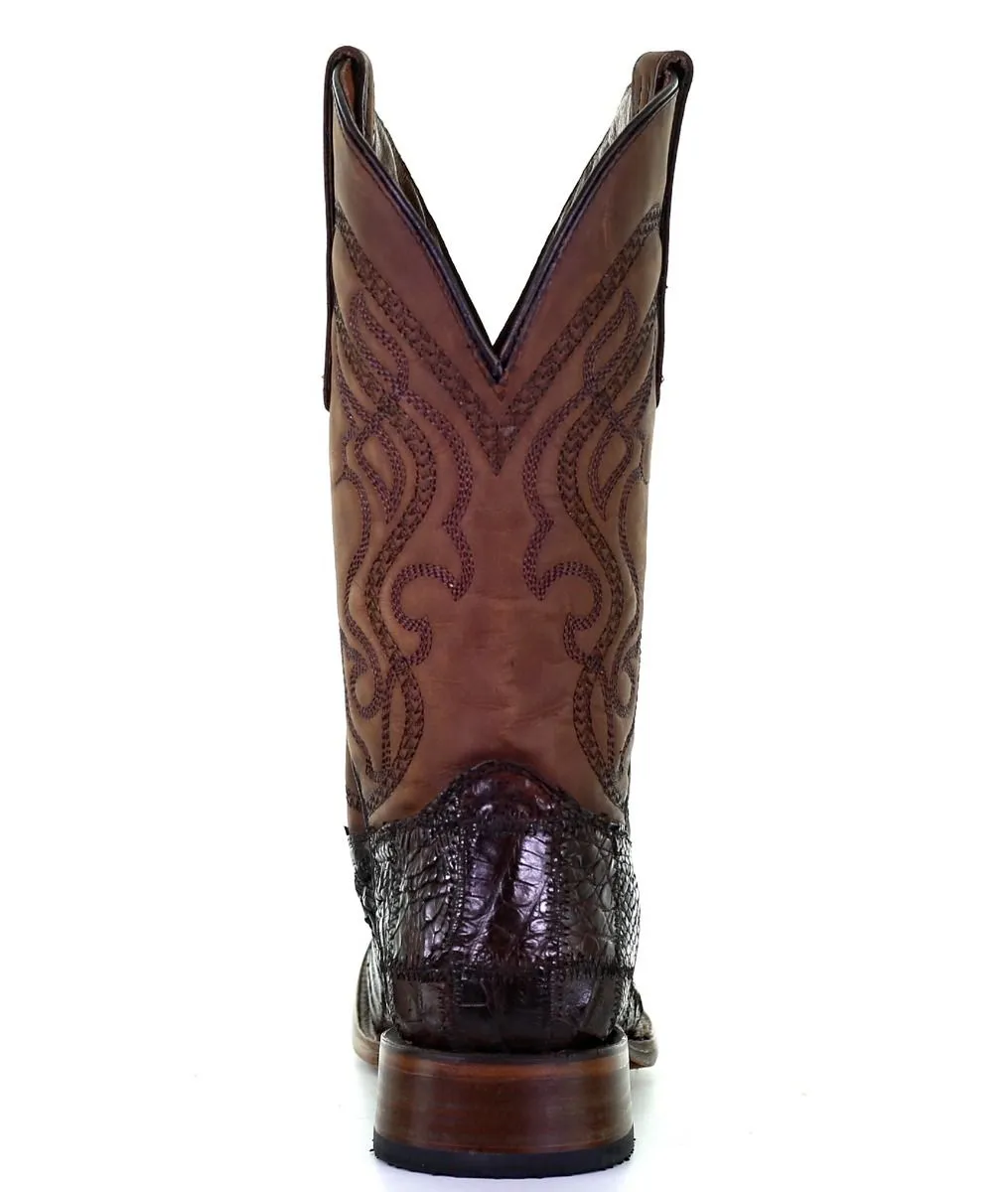 Men's Cinnamon Caiman Patch Work Boot By Circle G L5735