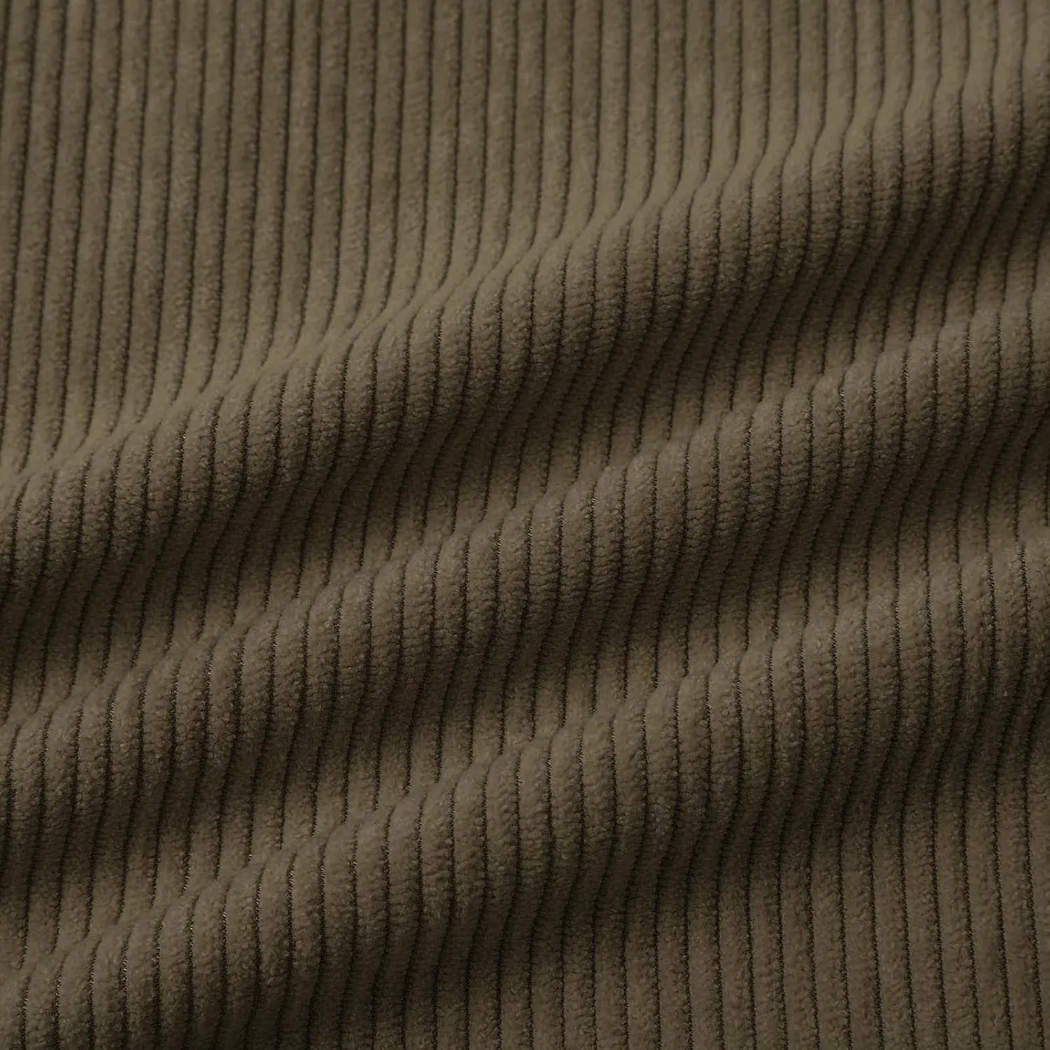 Mens Corduroy Sweatshirt Casual Stand Collar Button Up Pullover Long Sleeve Polo Sweater Shirts with Elbow Patches