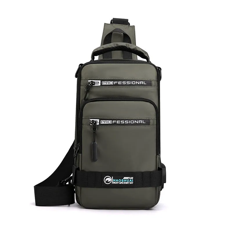 Men's Korean Style Fashionable Leisure Waterproof Large Capacity Backpacks