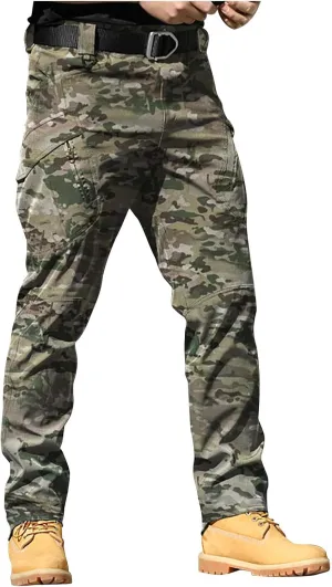 Men's Military Uniform Airsoft Tactical Army Suits Combat Shirt Pants Baggy Techwear Hiking Pants Excursion Pants