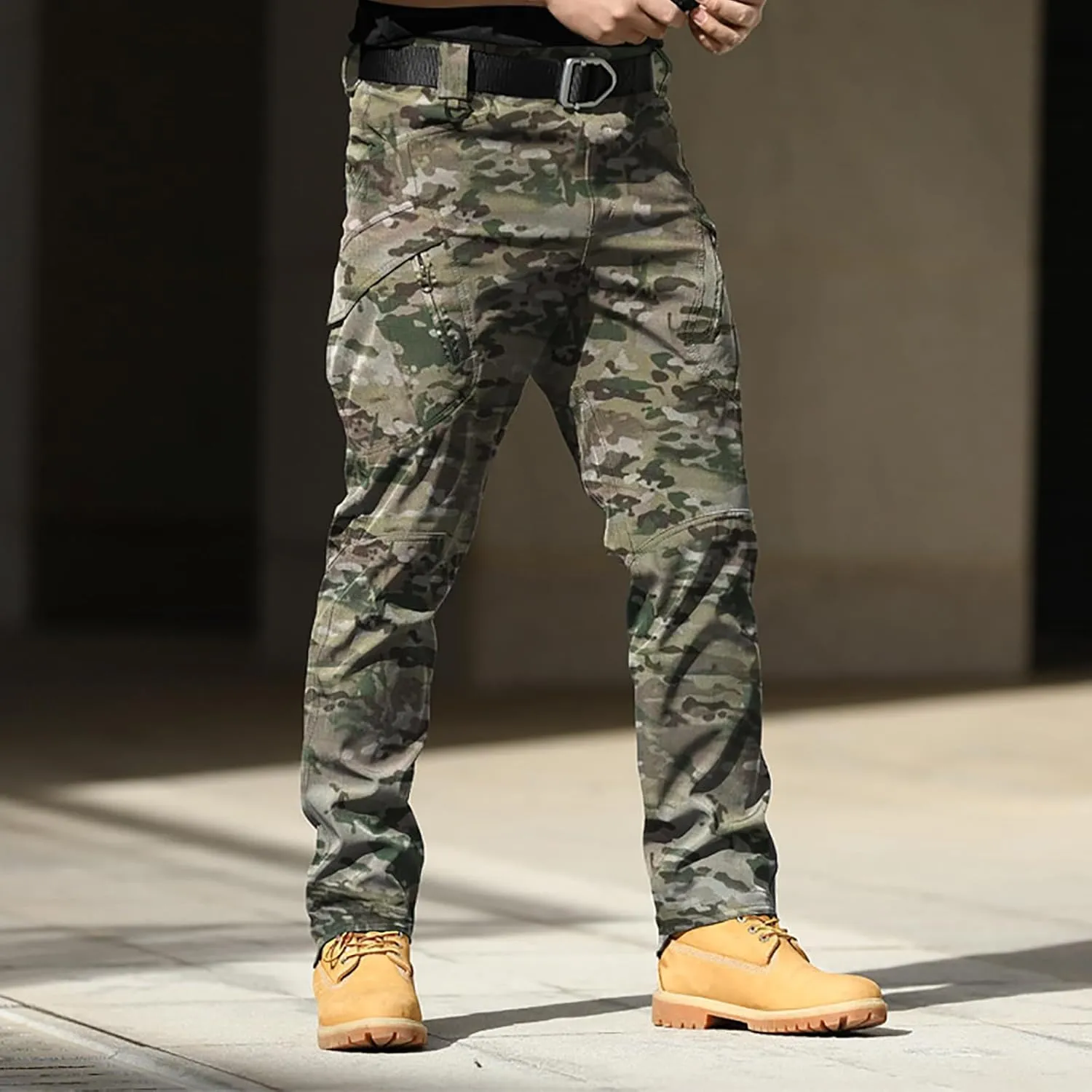 Men's Military Uniform Airsoft Tactical Army Suits Combat Shirt Pants Baggy Techwear Hiking Pants Excursion Pants