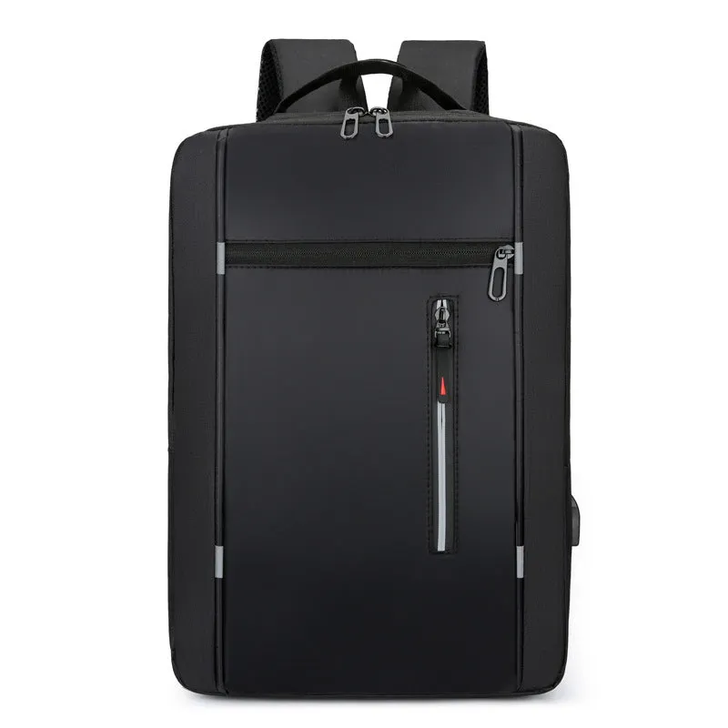 Men's Simple Charging Computer Large Capacity Backpacks