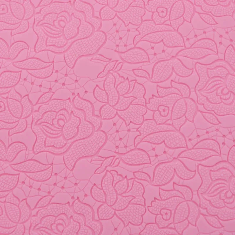 MESH ROSE FLOWERS CAKE LACE MAT