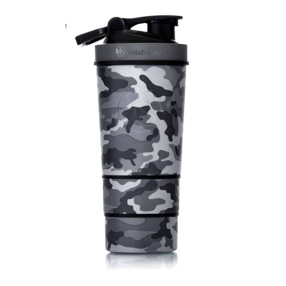 Metalshake Shaker 600ml - Urban Camo